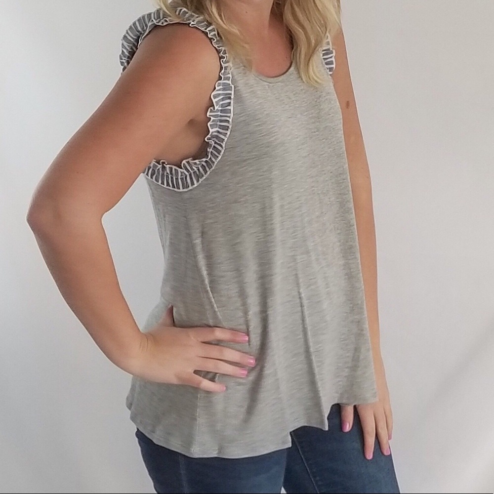 Basic Ruffle Tank